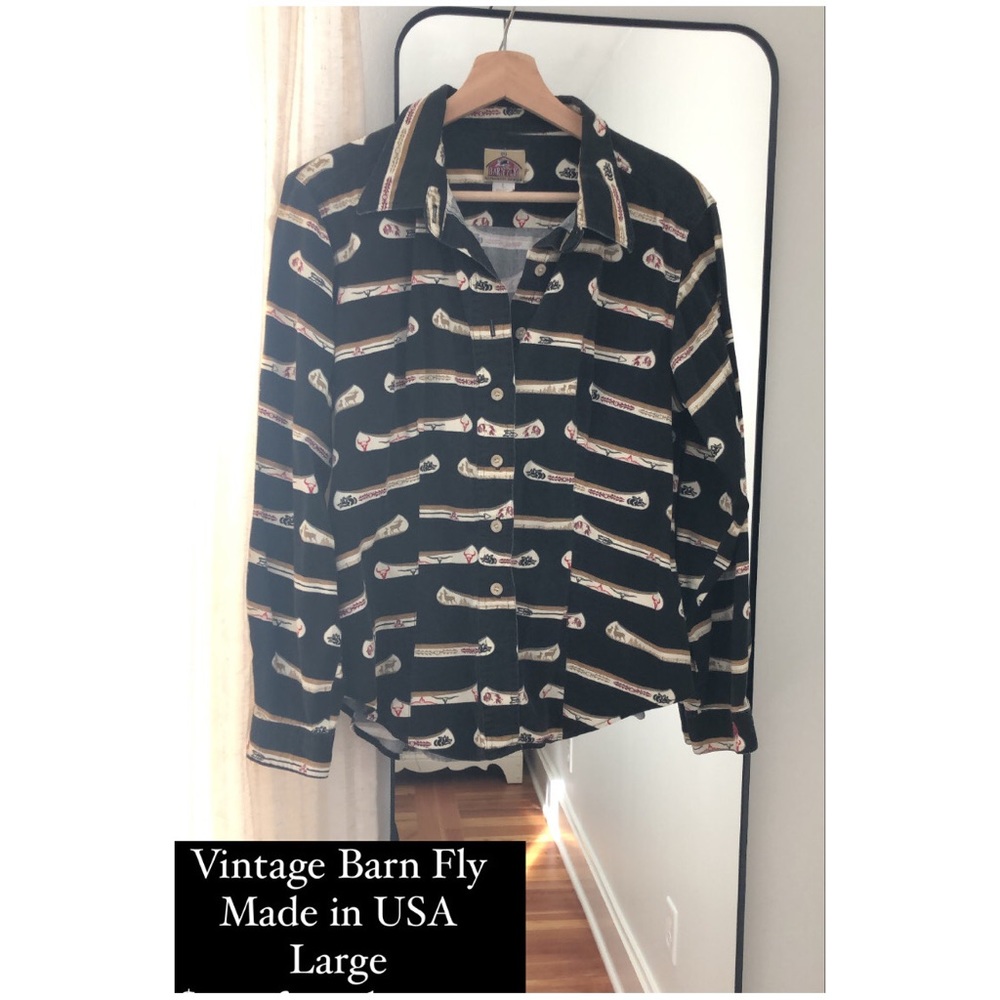 Vintage Canoe Button Down